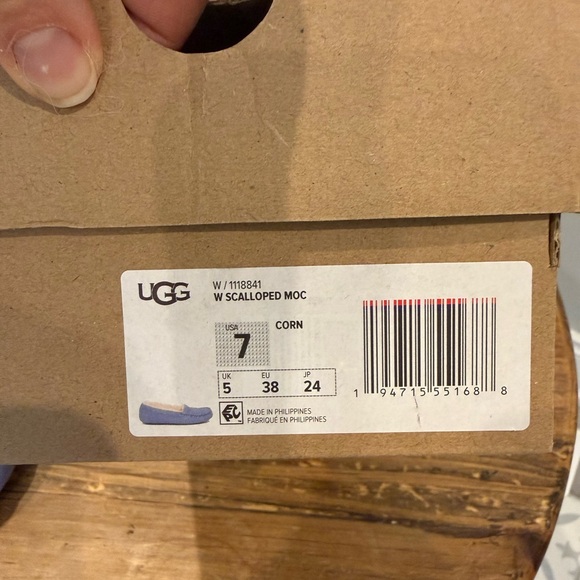 UGG Women's Suede Moccasin Slippers - Picture 6 of 6